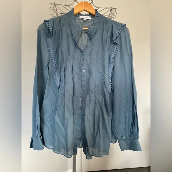 Witchery 💯% cotton blouse - Picture 2 of 8